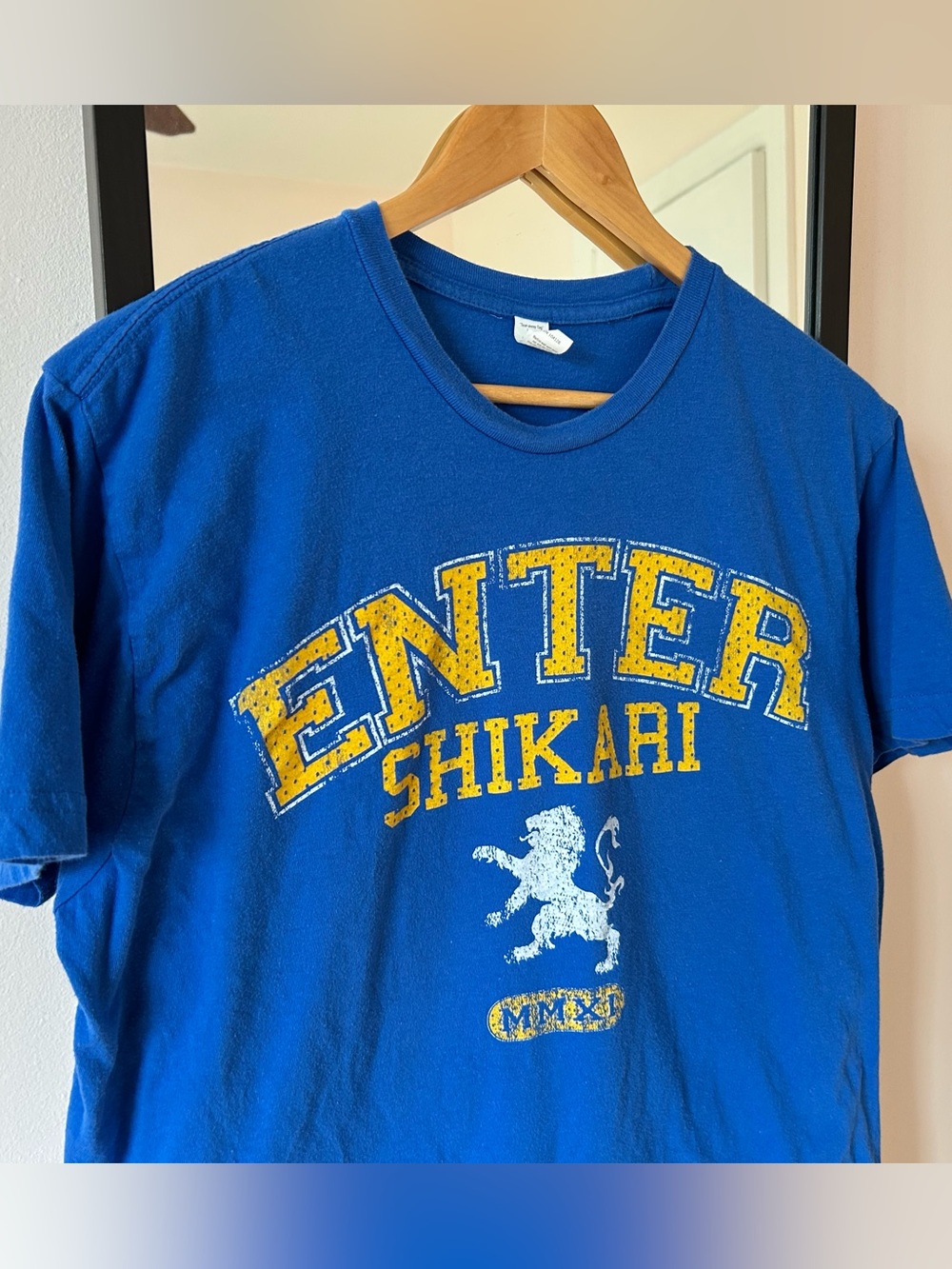 Vintage 2011 Enter Shikari 🎸 band tour concert tee shirt metal Tultex - Picture 2 of 11